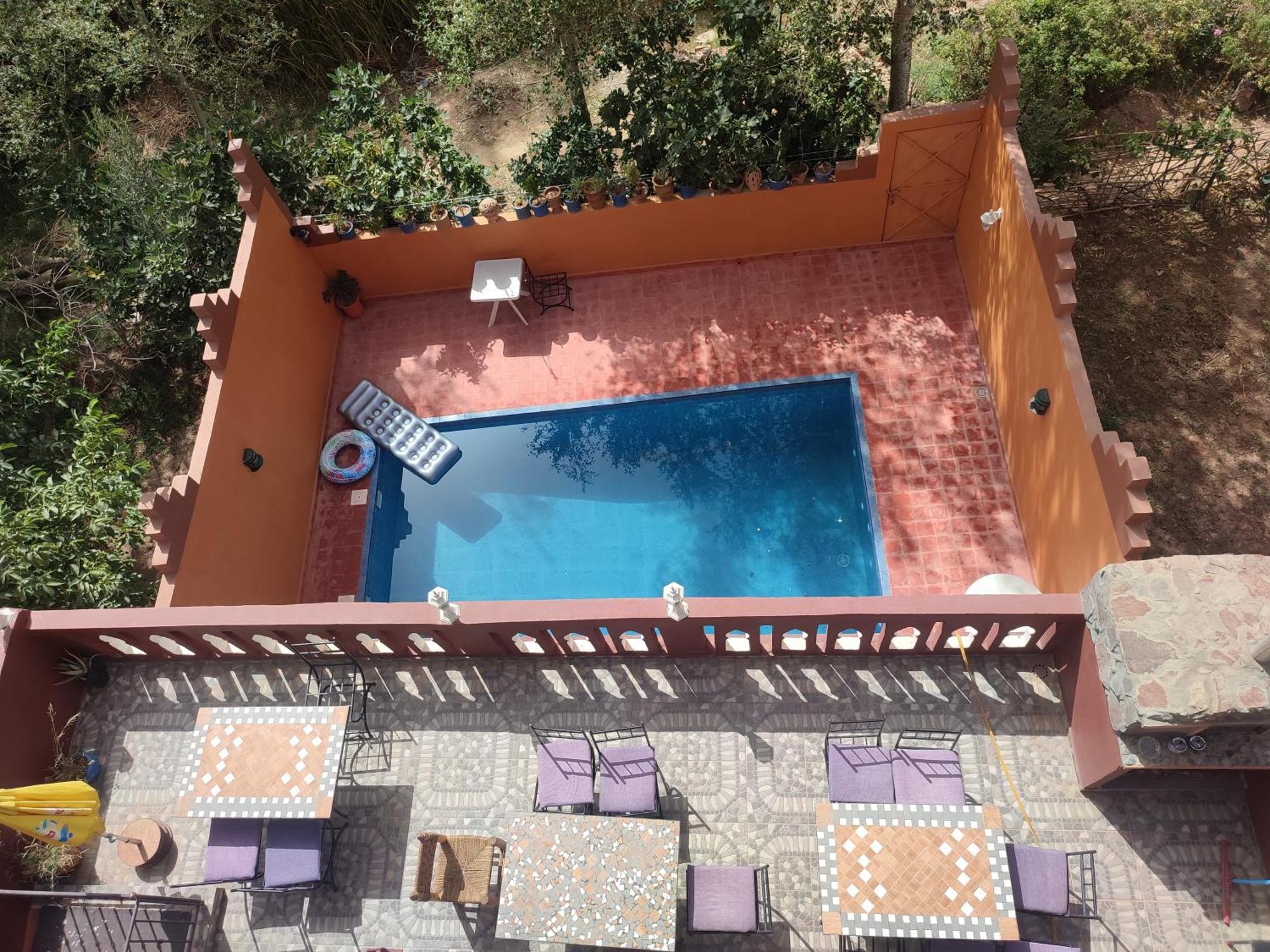 Auberge De La Riviere Du Dades Boumalne Dades Exterior foto