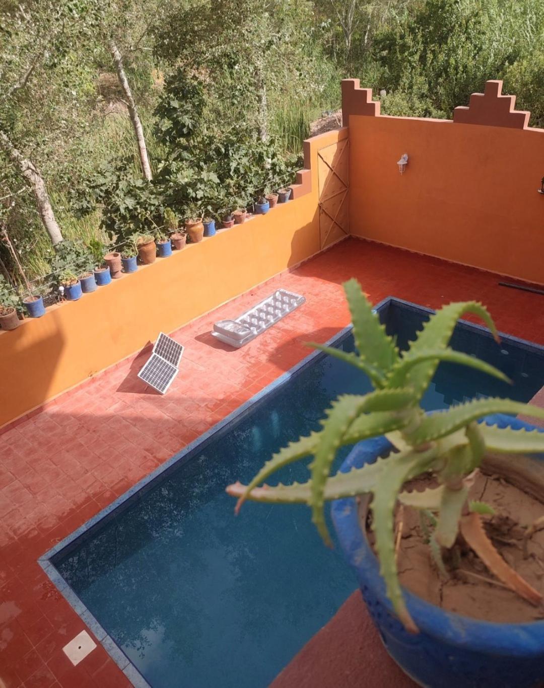 Auberge De La Riviere Du Dades Boumalne Dades Exterior foto