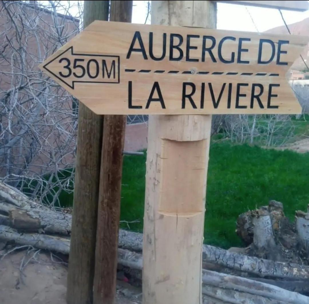 Auberge De La Riviere Du Dades Boumalne Dades Exterior foto